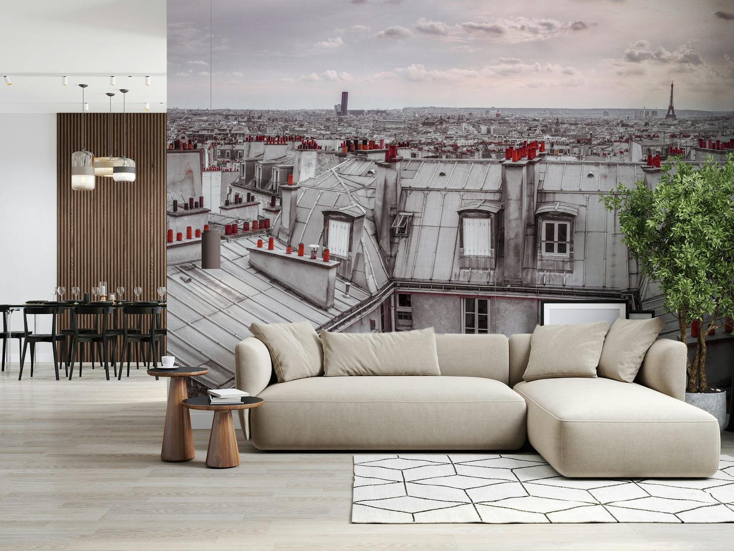 Paris Love Wall Mural