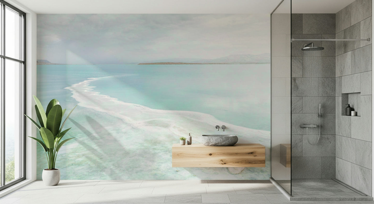 Aqua Calm Wall Mural