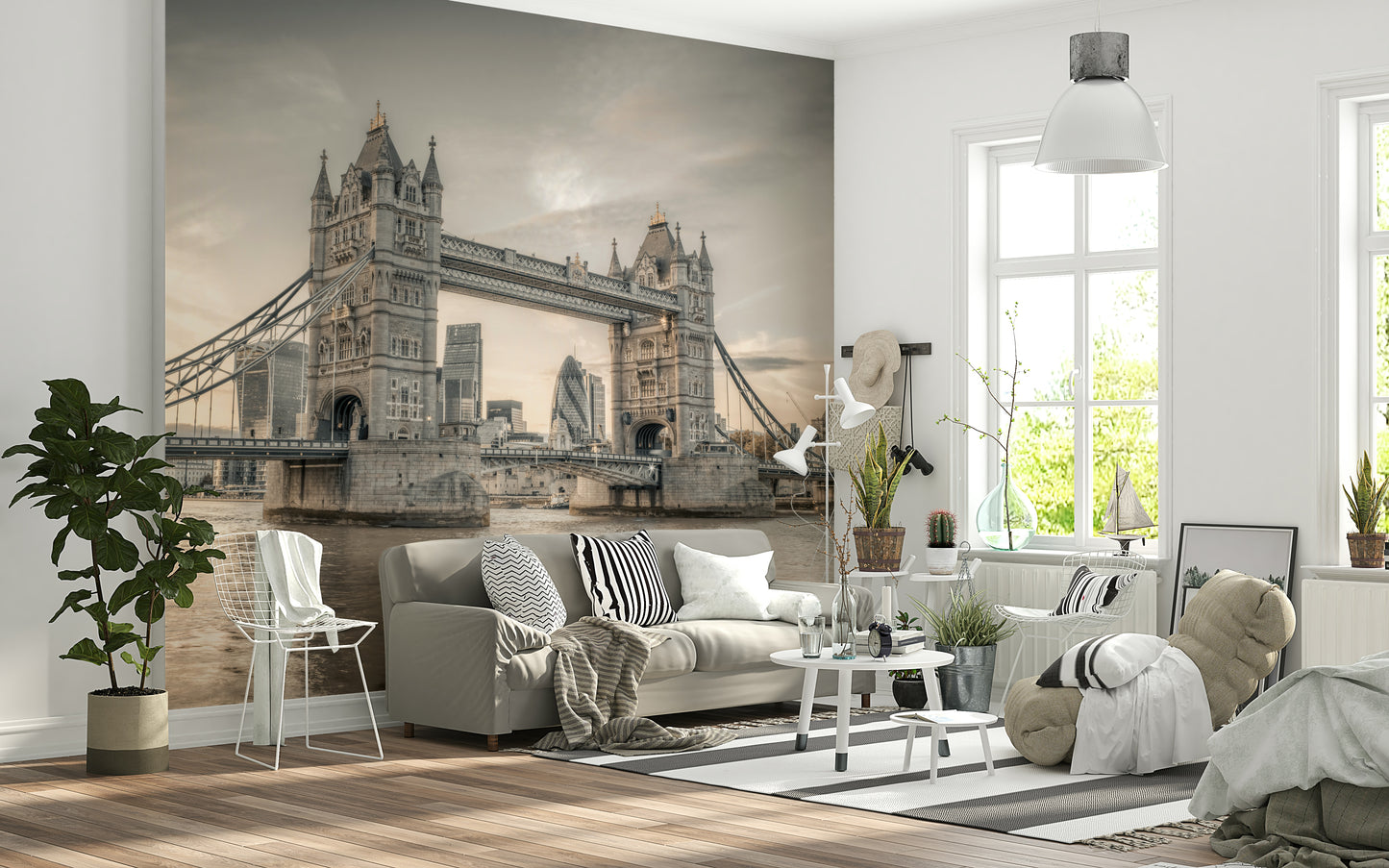 London's Tower Bridge Wall Mural