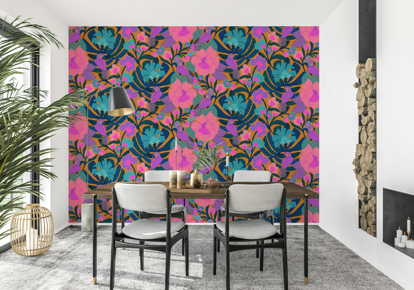 Exotic Bloom Wallpaper⁠