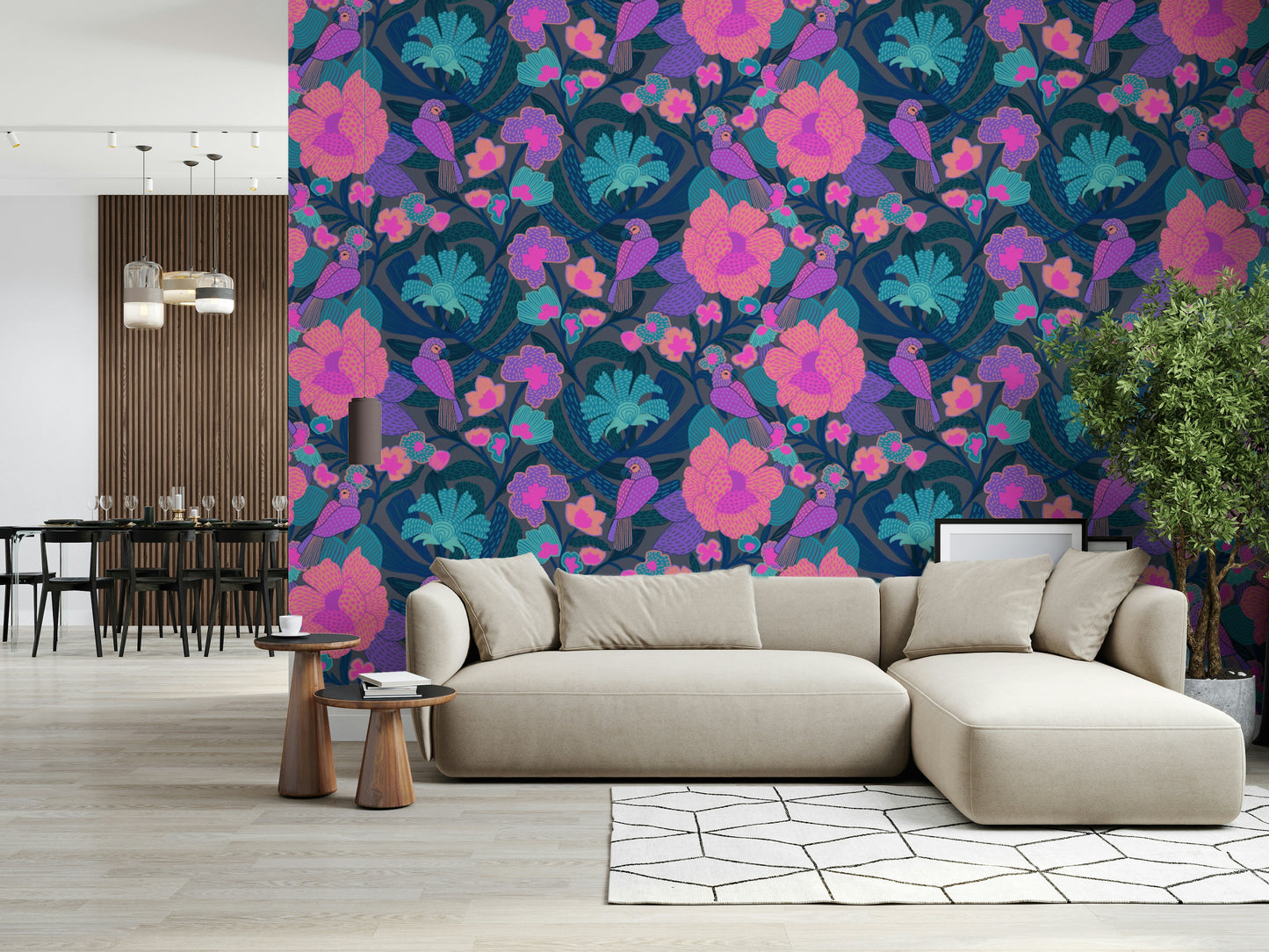 Exotic Garden Wallpaper⁠