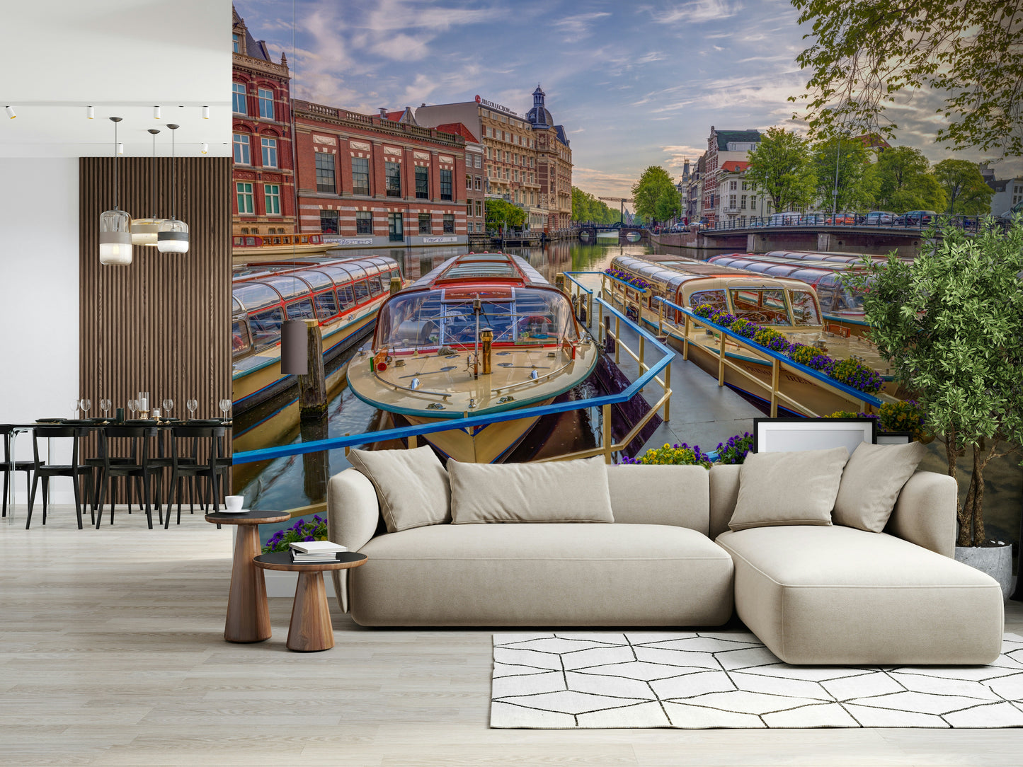 Dutch Waterways Wall Mural
