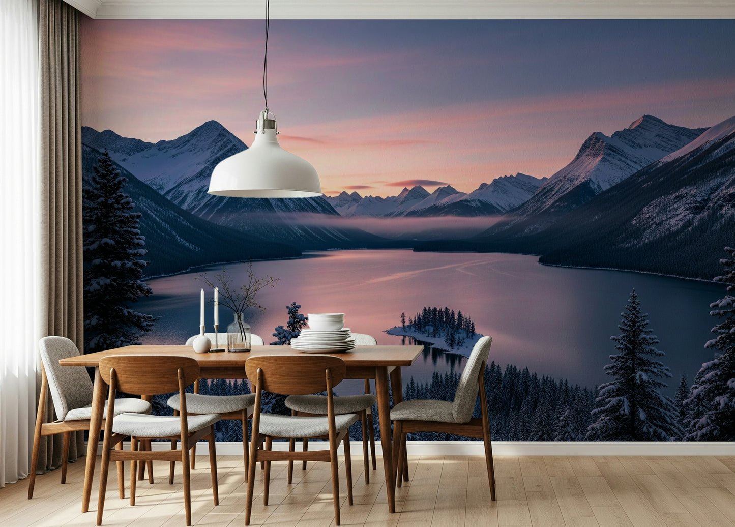 Winter's Calm Wall Mural