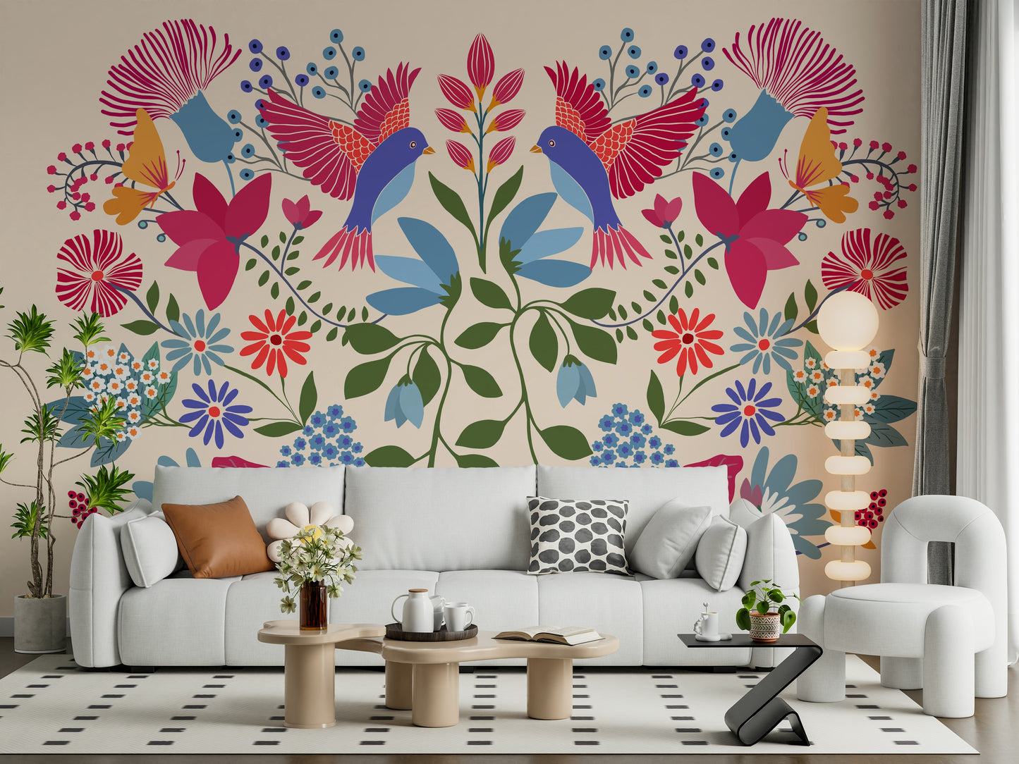 Mexican Garden Wall Mural