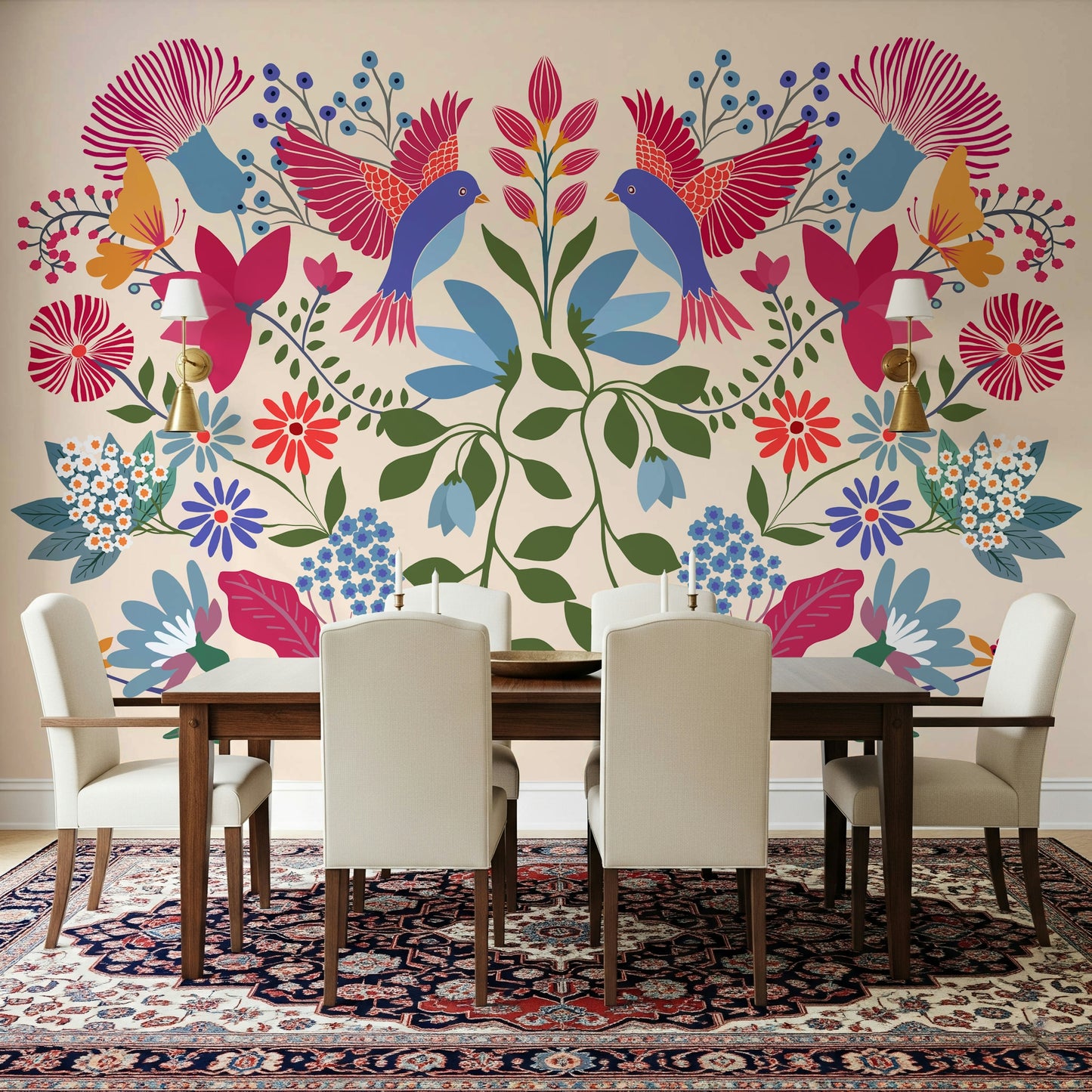 Mexican Garden Wall Mural
