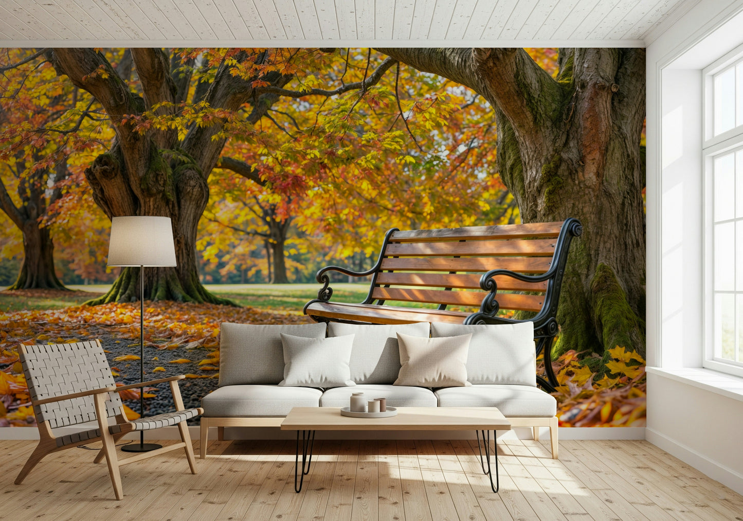 Autumn Serenity Wall Mural