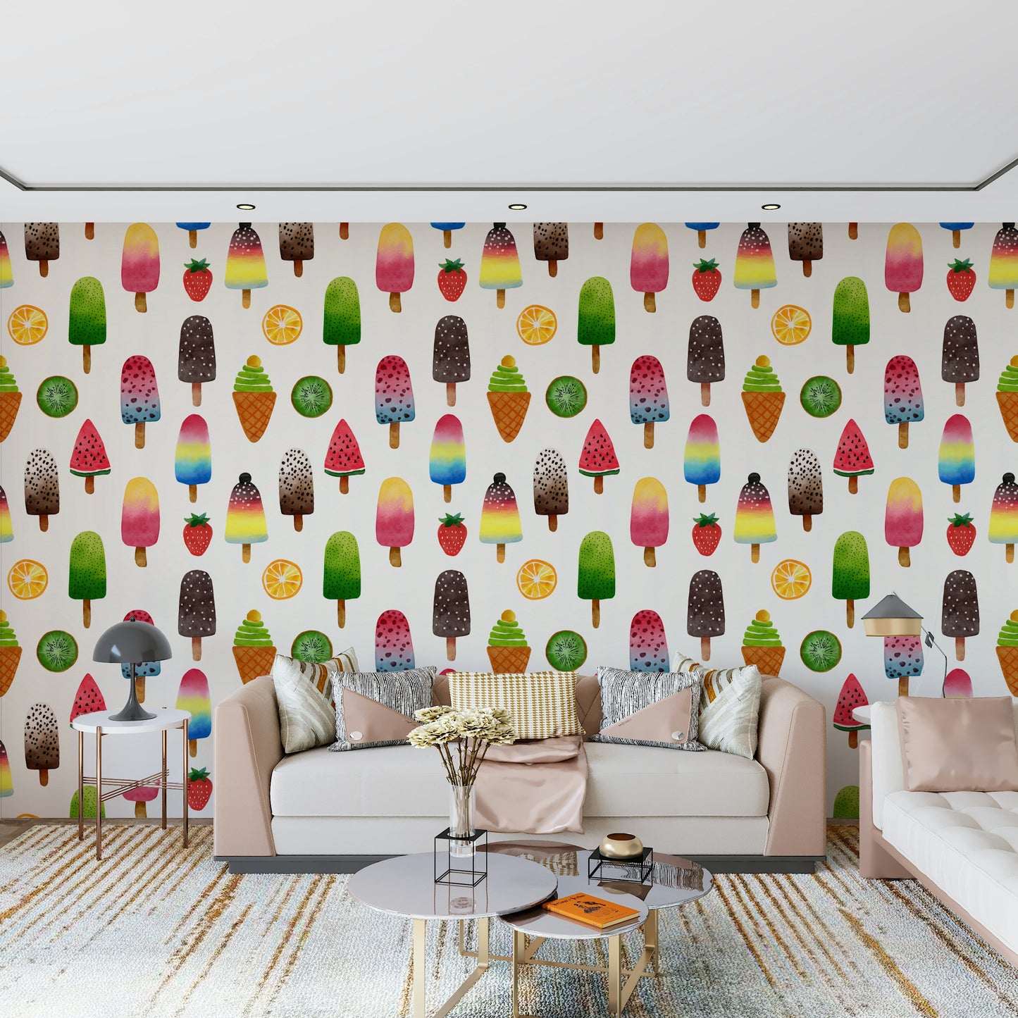Summer Ice Pops Wallpaper⁠