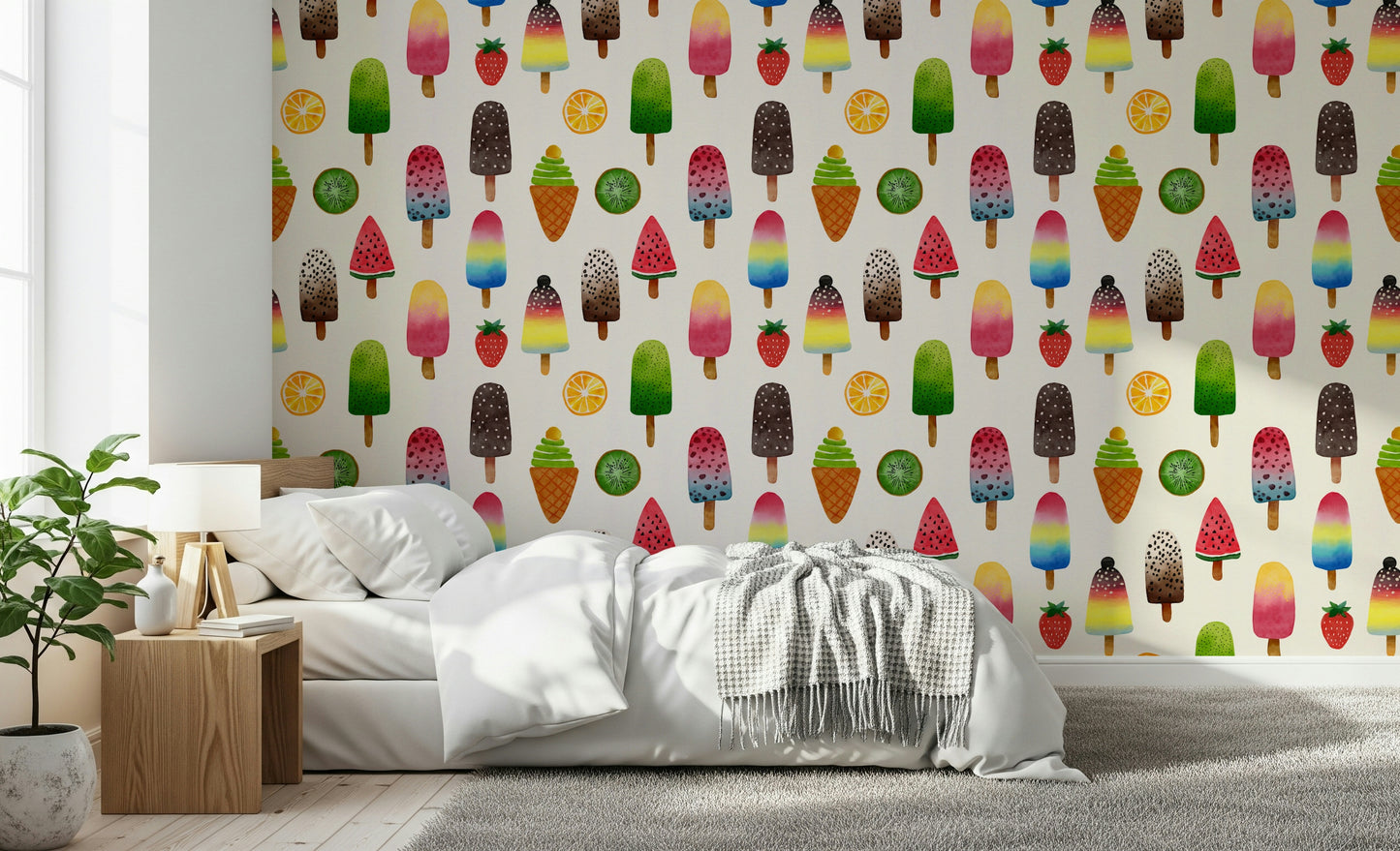 Summer Ice Pops Wallpaper⁠