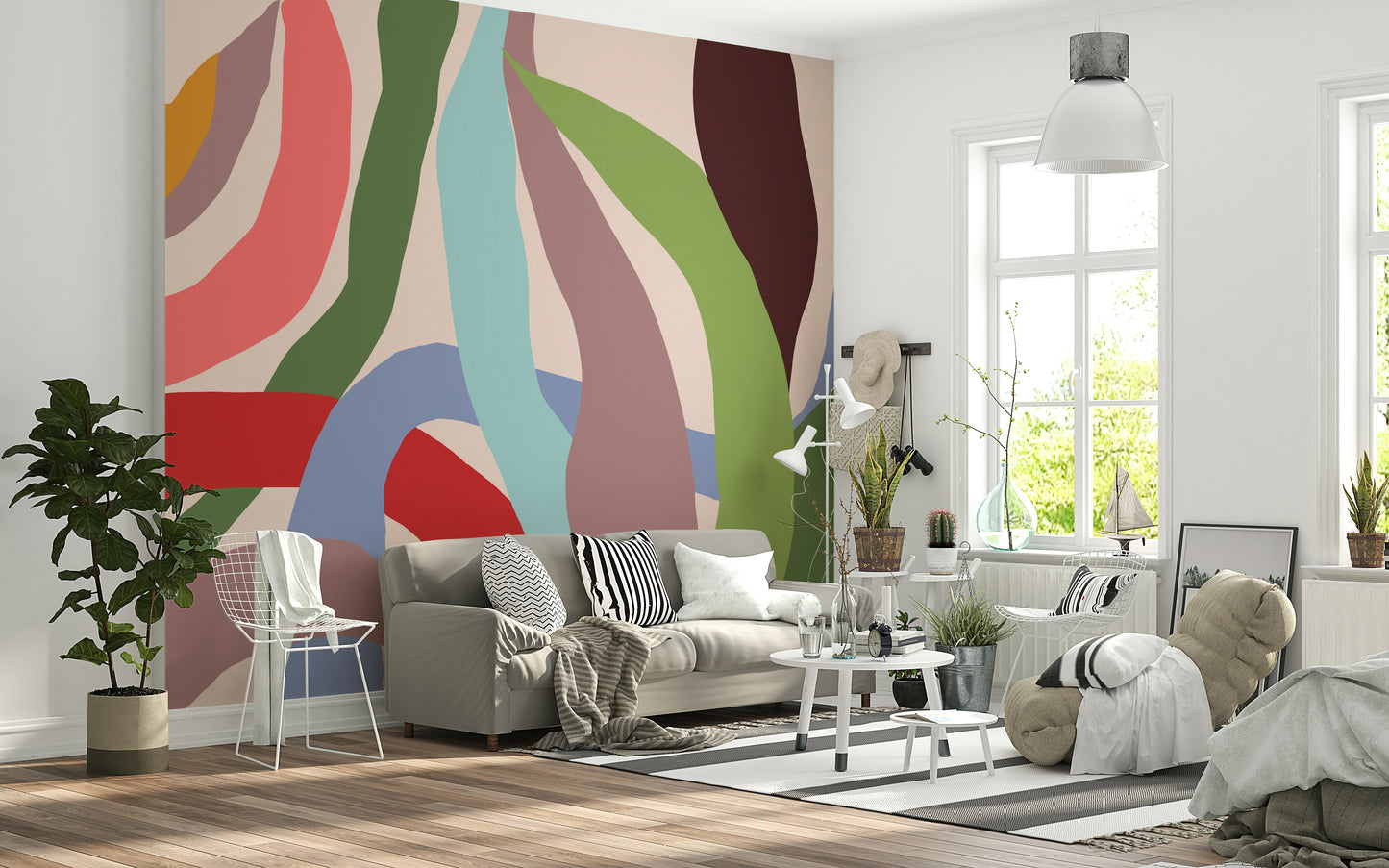 Waves of Joy Wall Mural