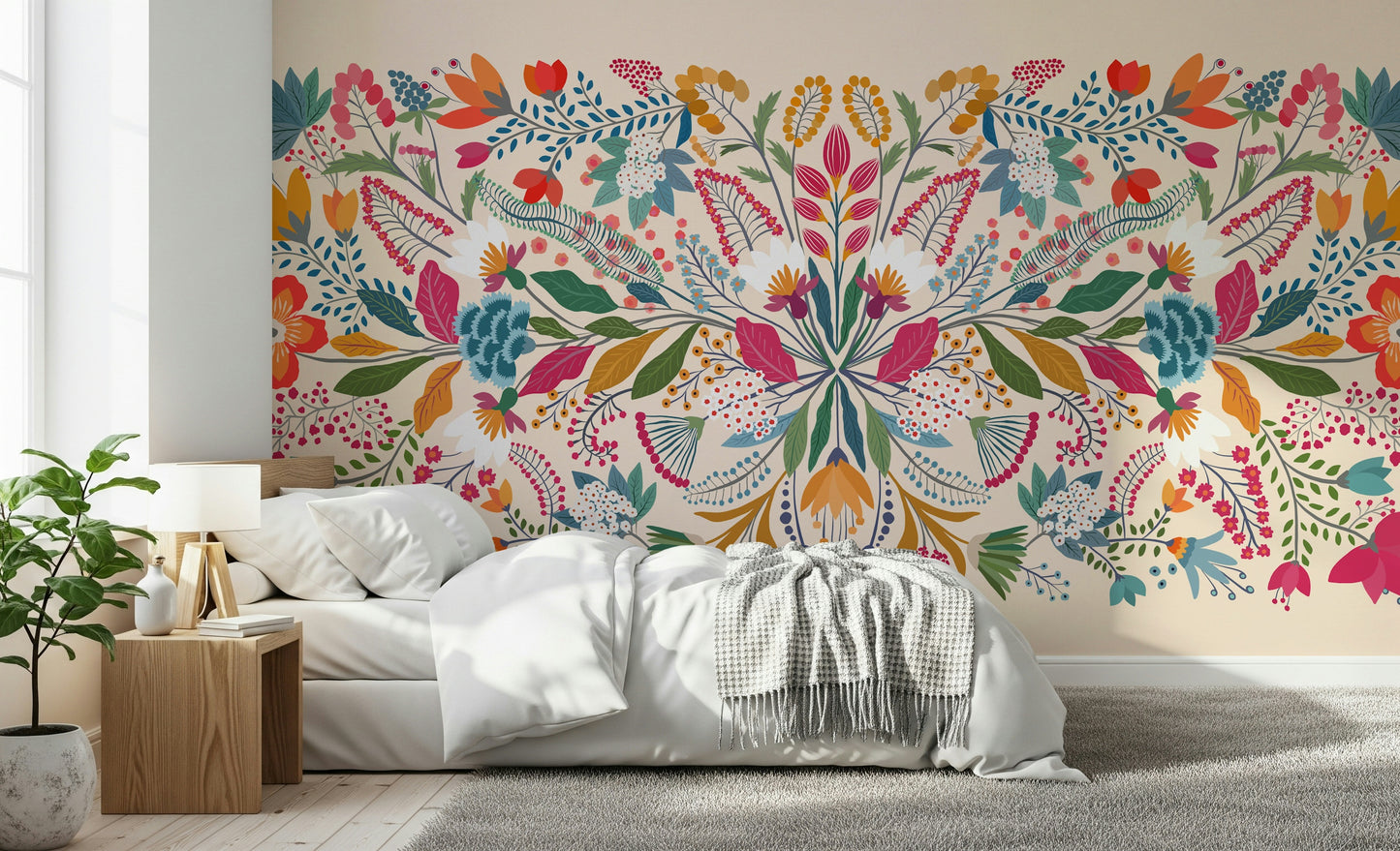 Frida's Garden Wall Mural