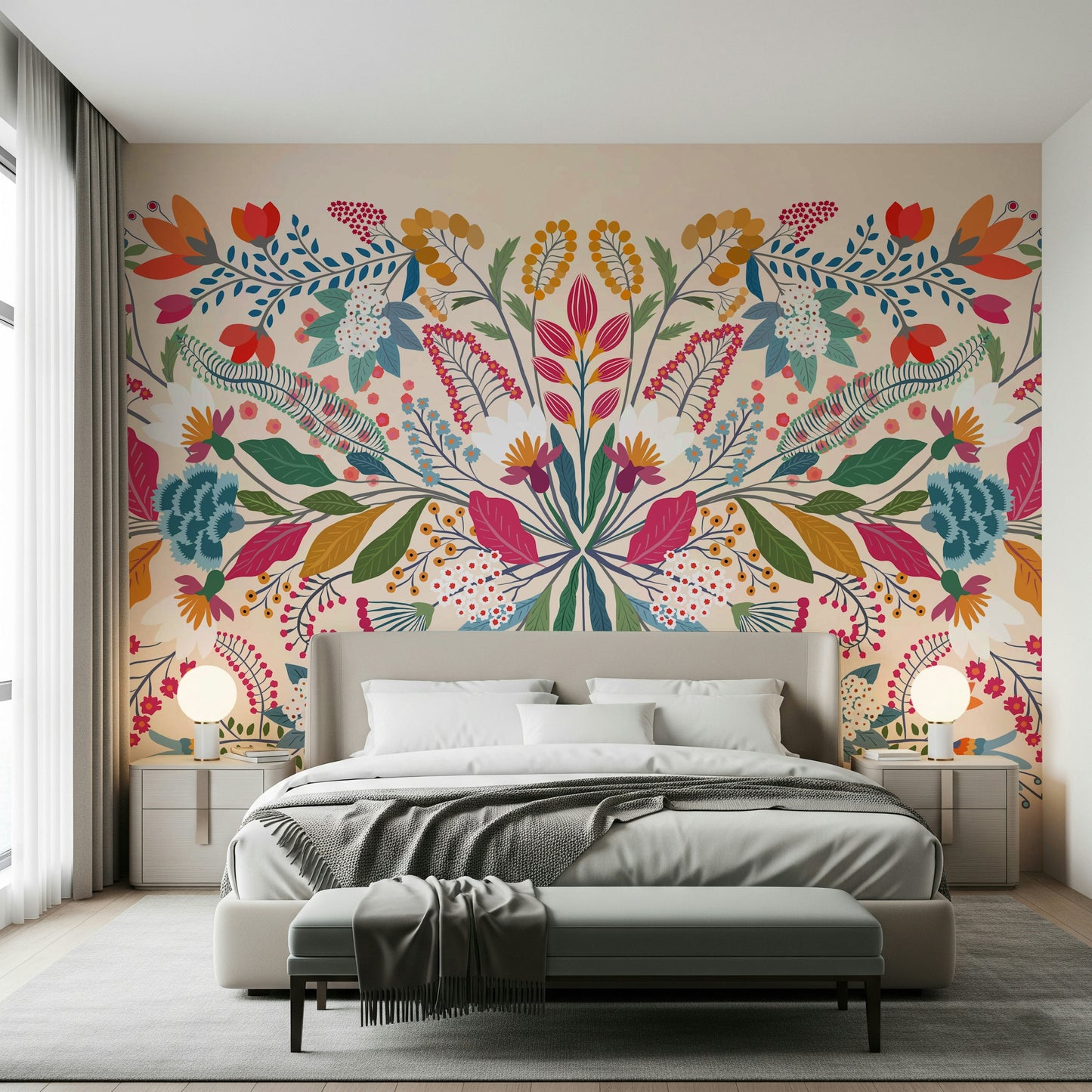 Frida's Garden Wall Mural