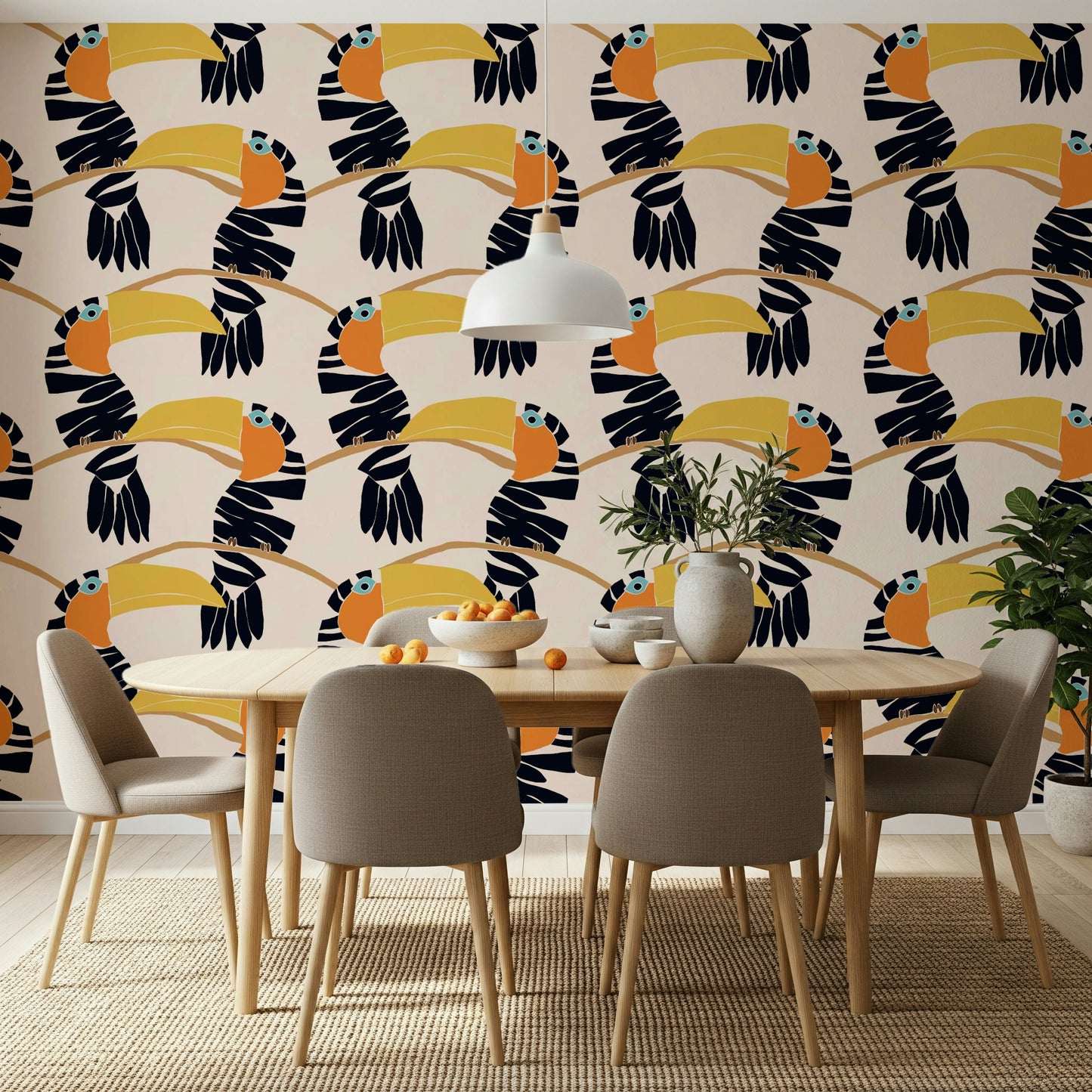 Toucans on Parade Wallpaper⁠