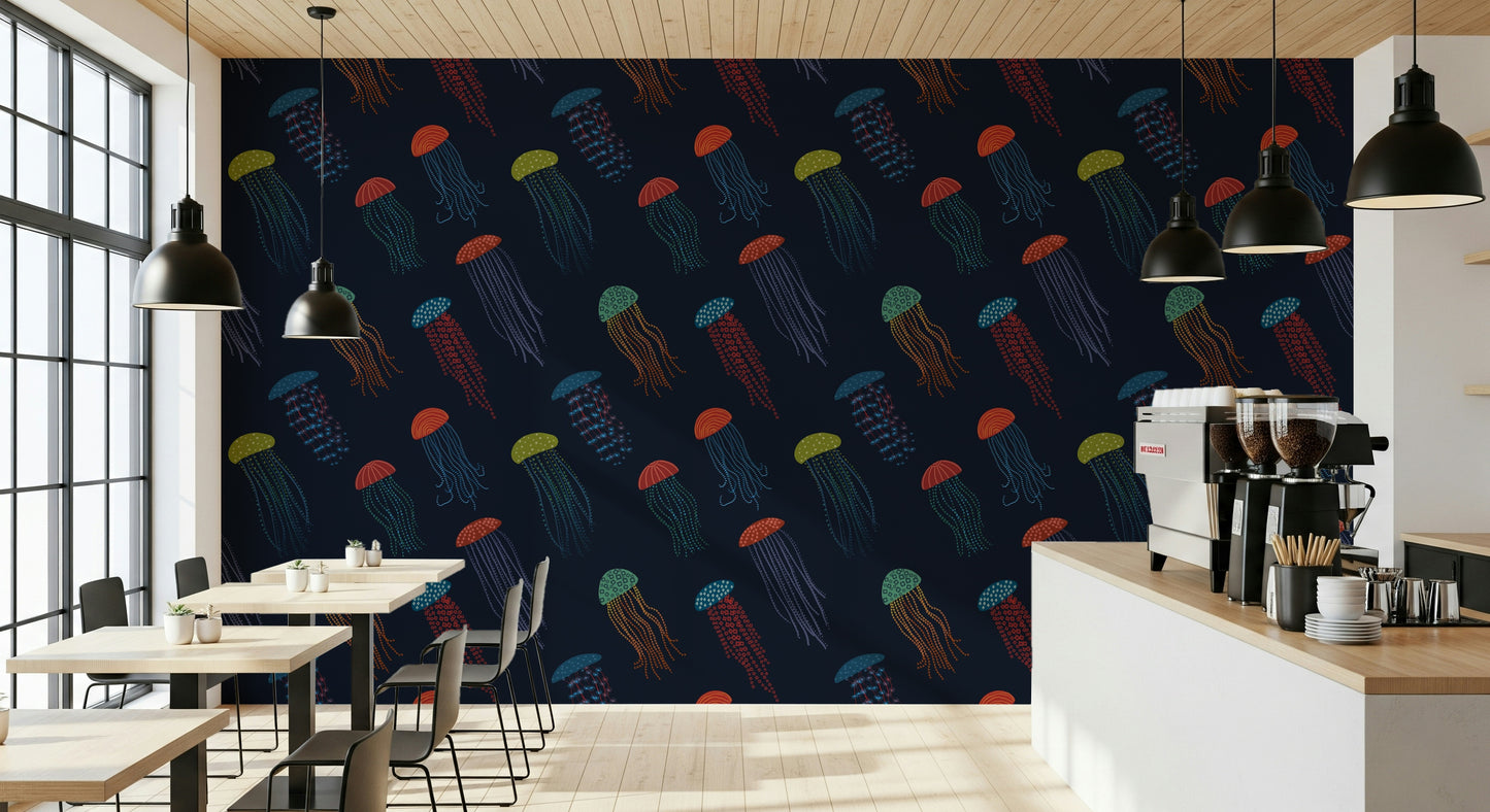 Jellyfish Parade Wallpaper⁠