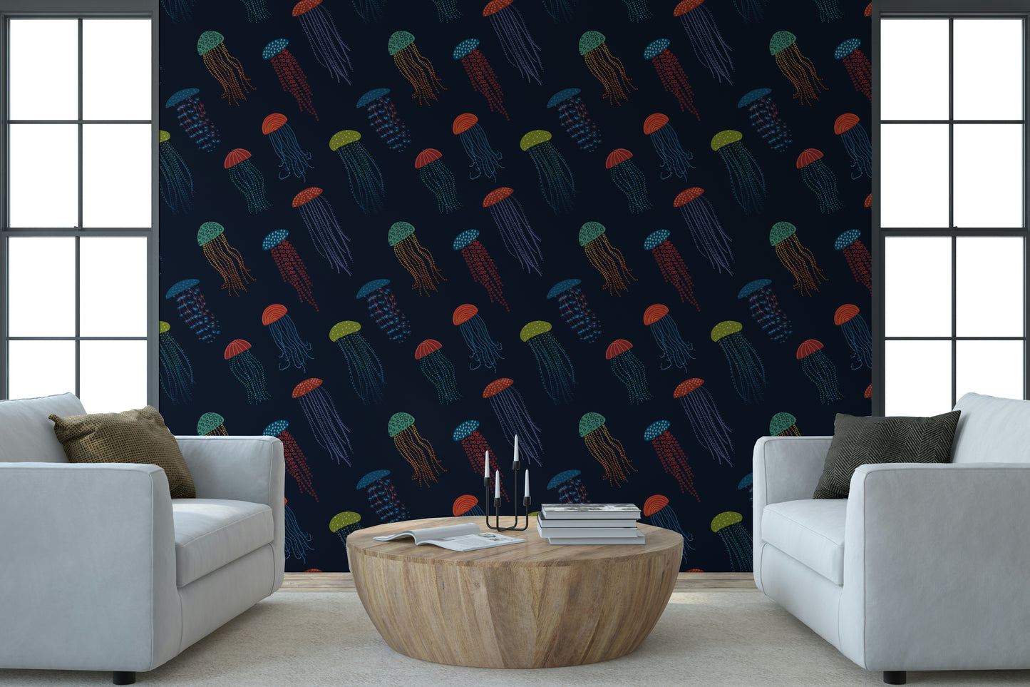 Jellyfish Parade Wallpaper⁠