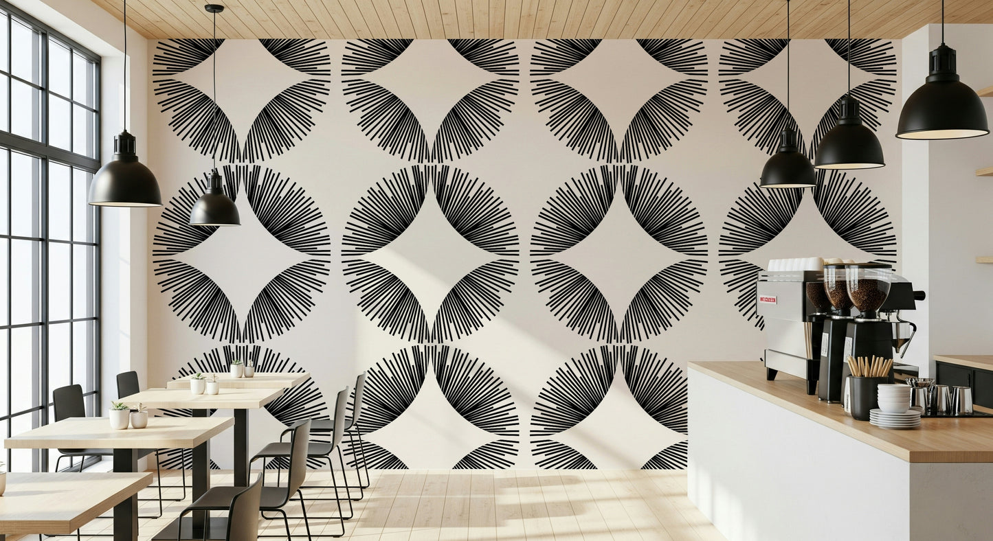 Starburst Deco Wallpaper⁠