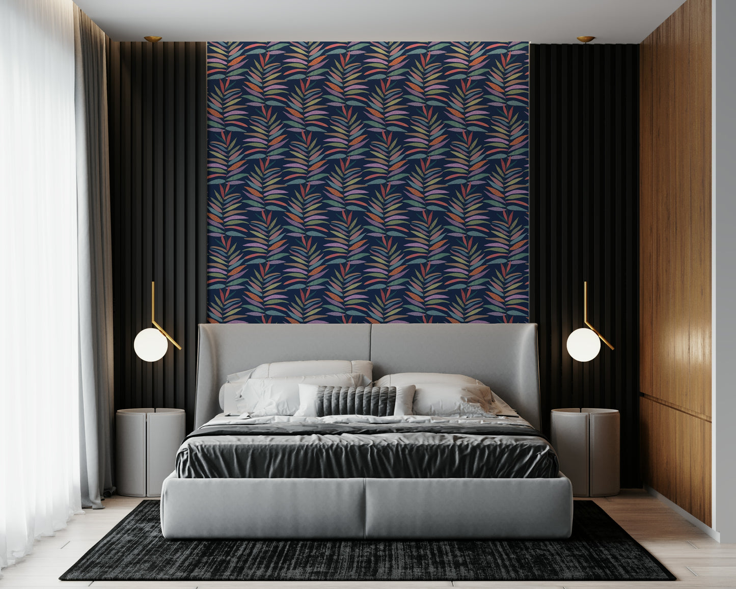 Botanical Groove Wallpaper⁠