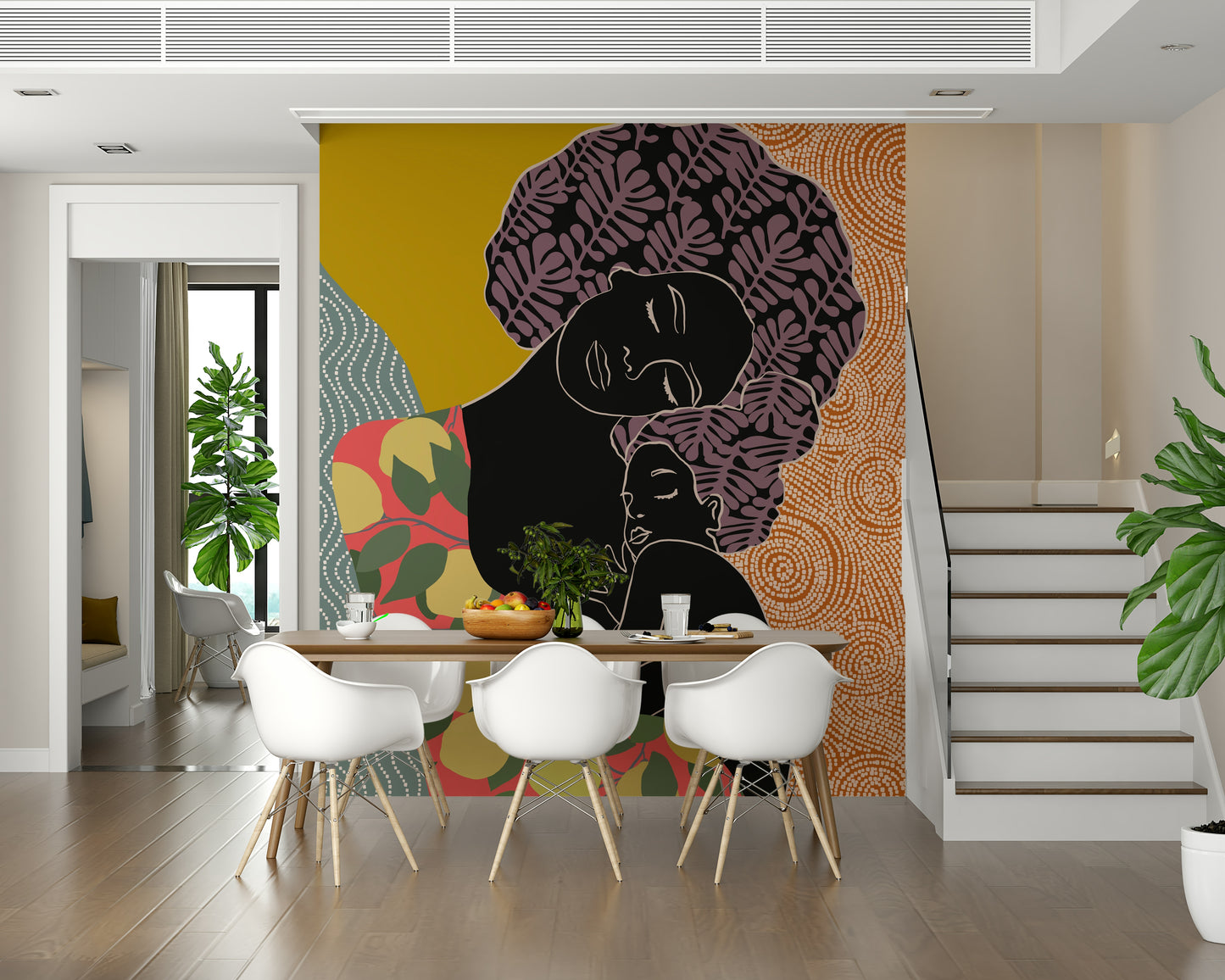 Mother's Embrace Wall Mural