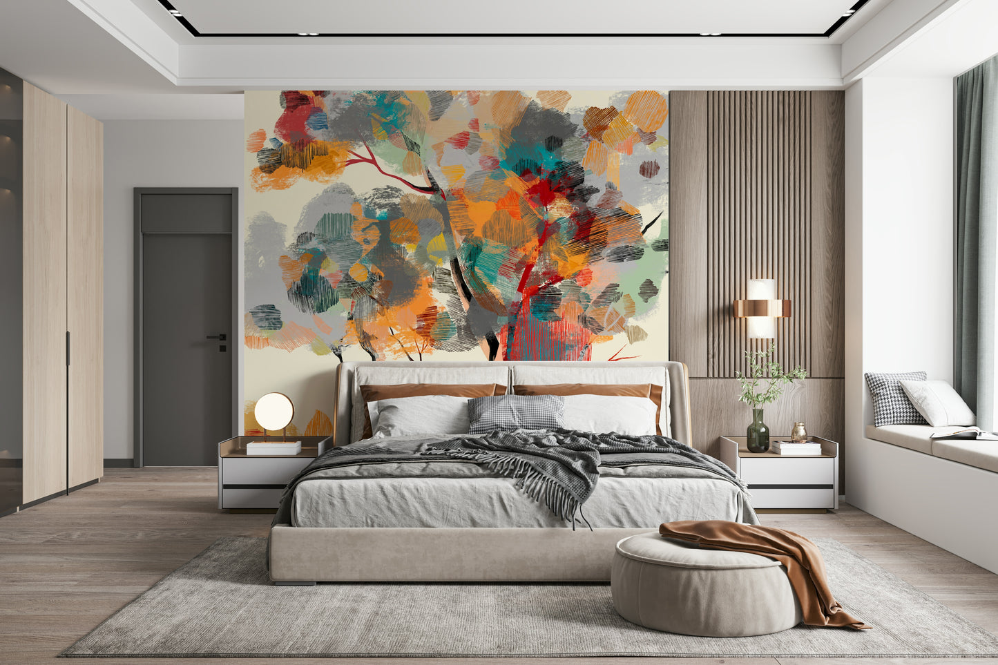 Autumn Tree Wall Mural