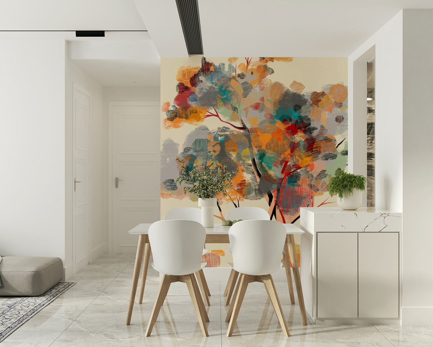 Autumn Tree Wall Mural