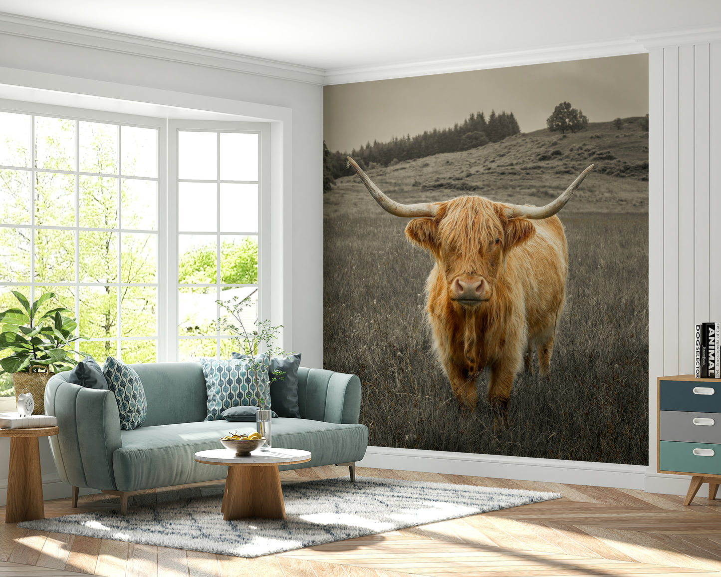 Guardians of the Highlands Wall Mural