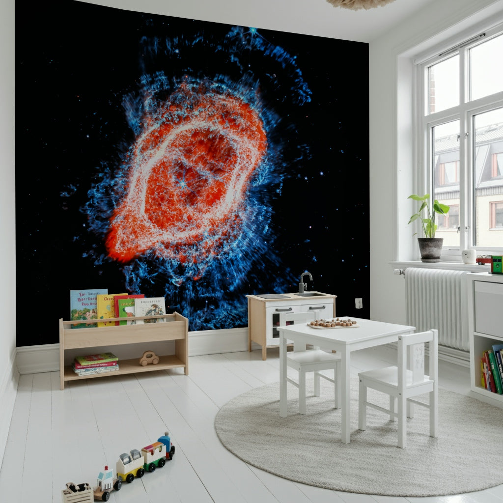 Cosmic Bloom Wall Mural