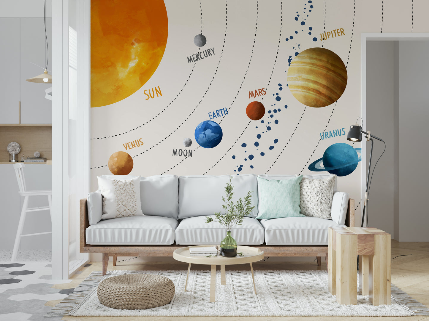 Solar System Wall Art Wall Mural
