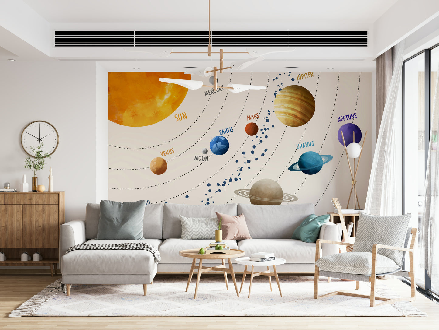 Solar System Wall Art Wall Mural