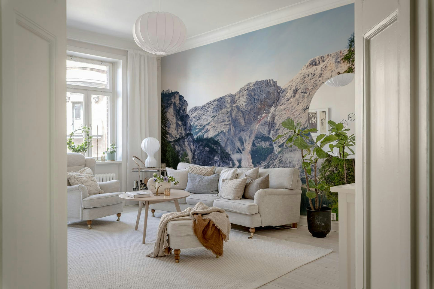 Alpine Reflections Wall Mural