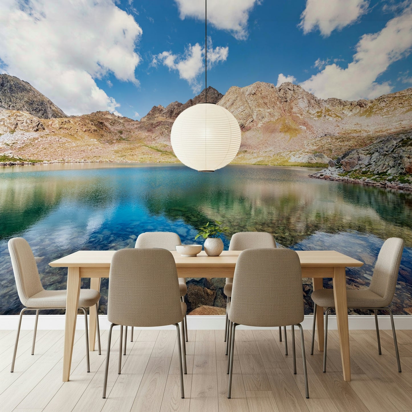Alpine Azure Wall Mural