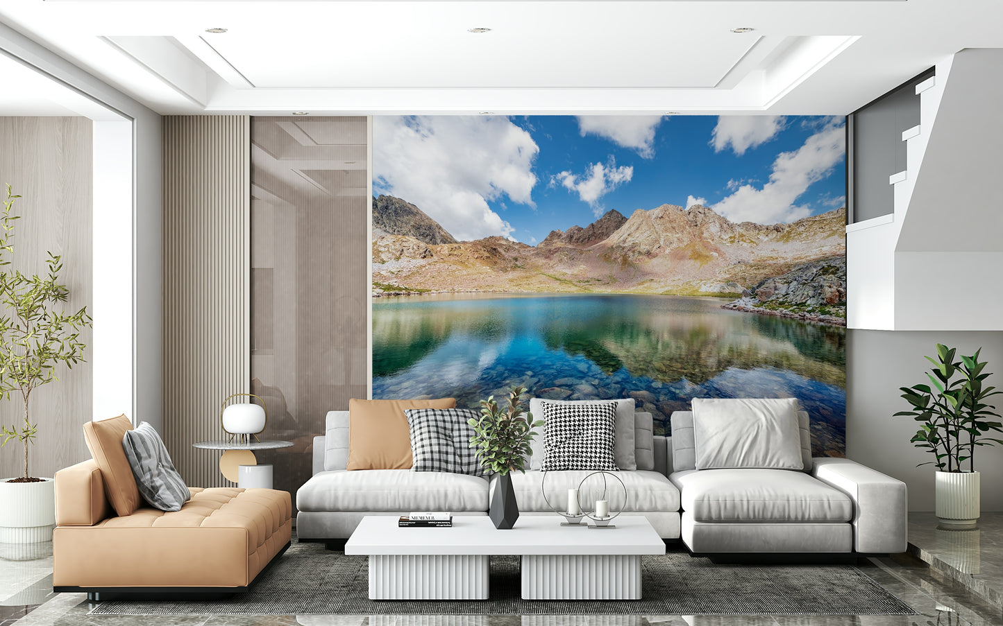 Alpine Azure Wall Mural