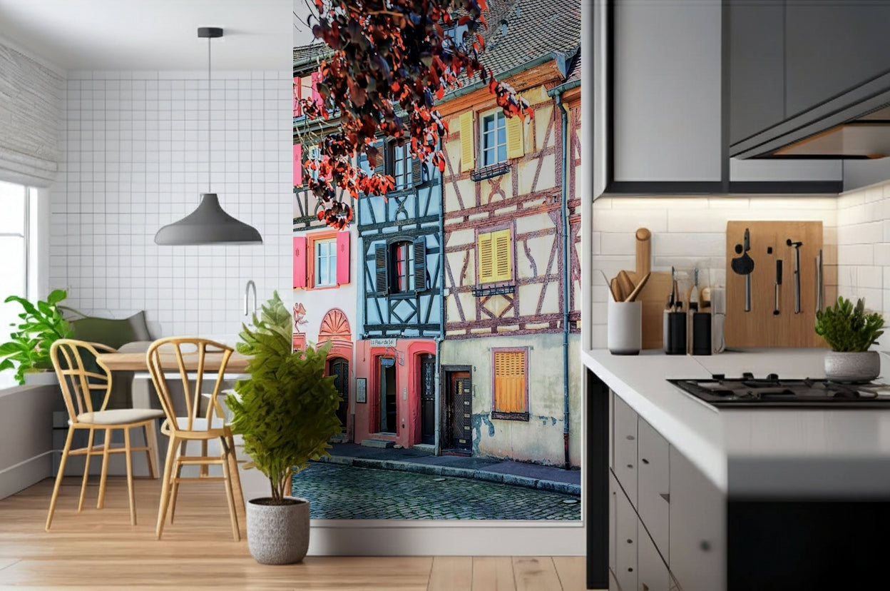 Vintage Alsace Wall Mural
