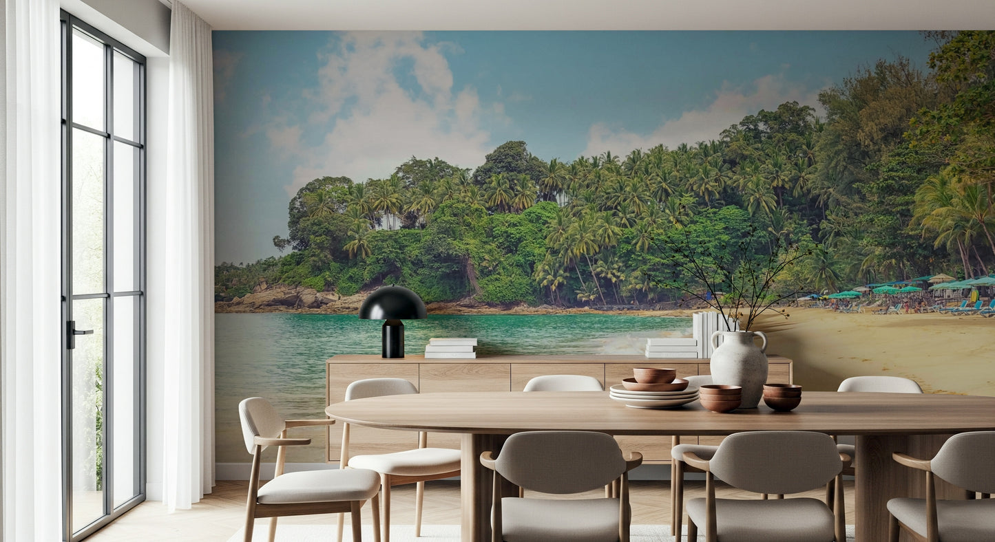 Tropical Haven Wall Mural