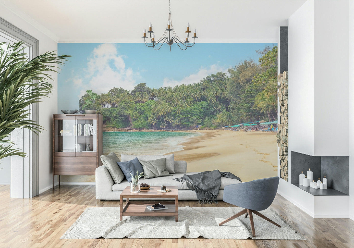 Tropical Haven Wall Mural