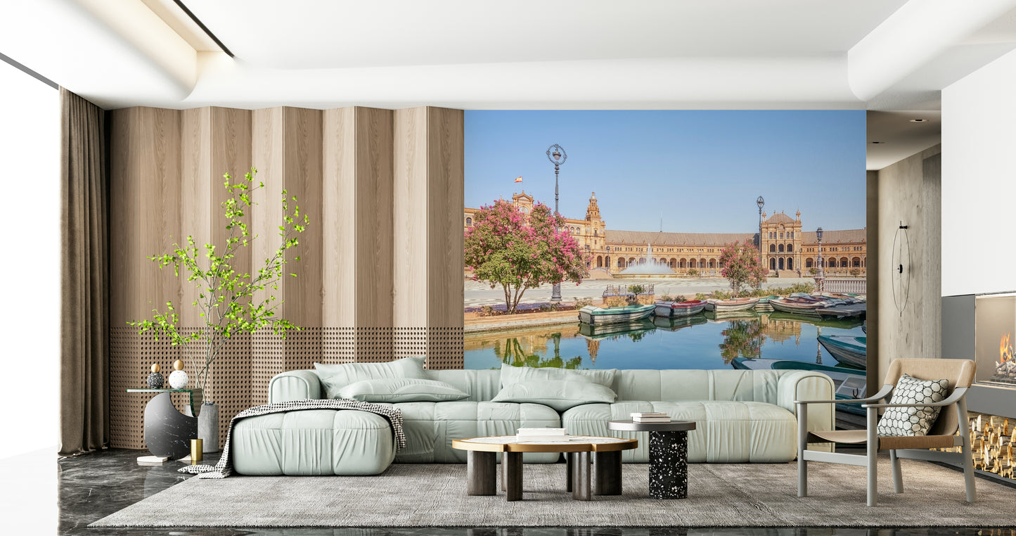 Plaza de España Charm Wall Mural