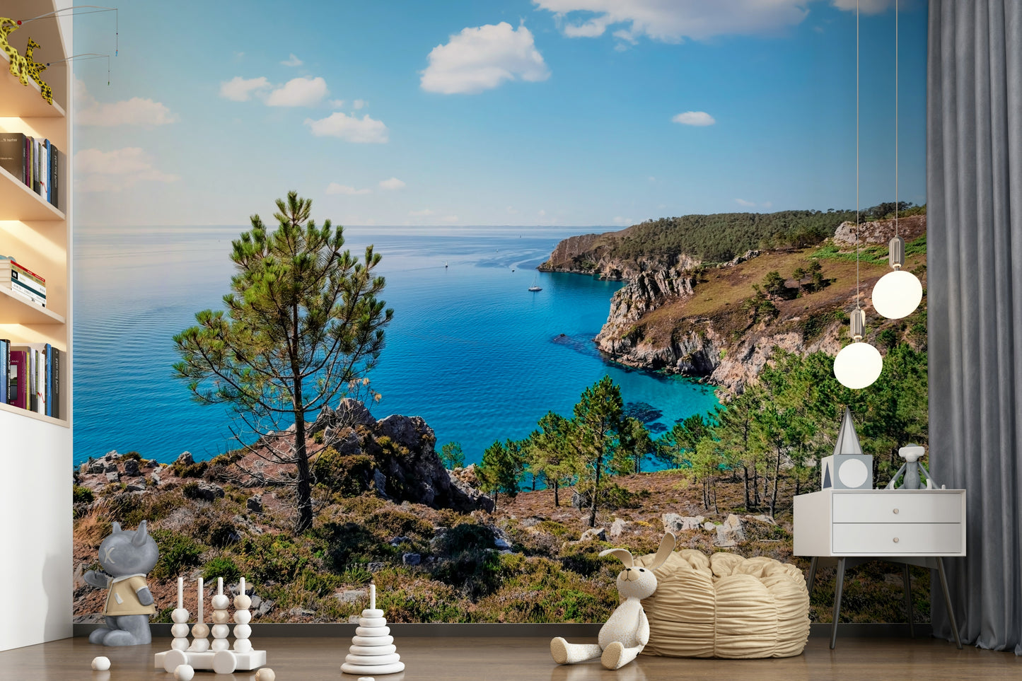 Brittany Vista Wall Mural