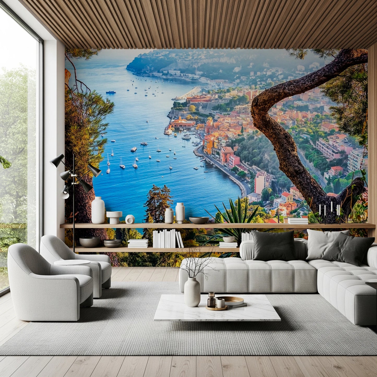 Riviera Vista Wall Mural