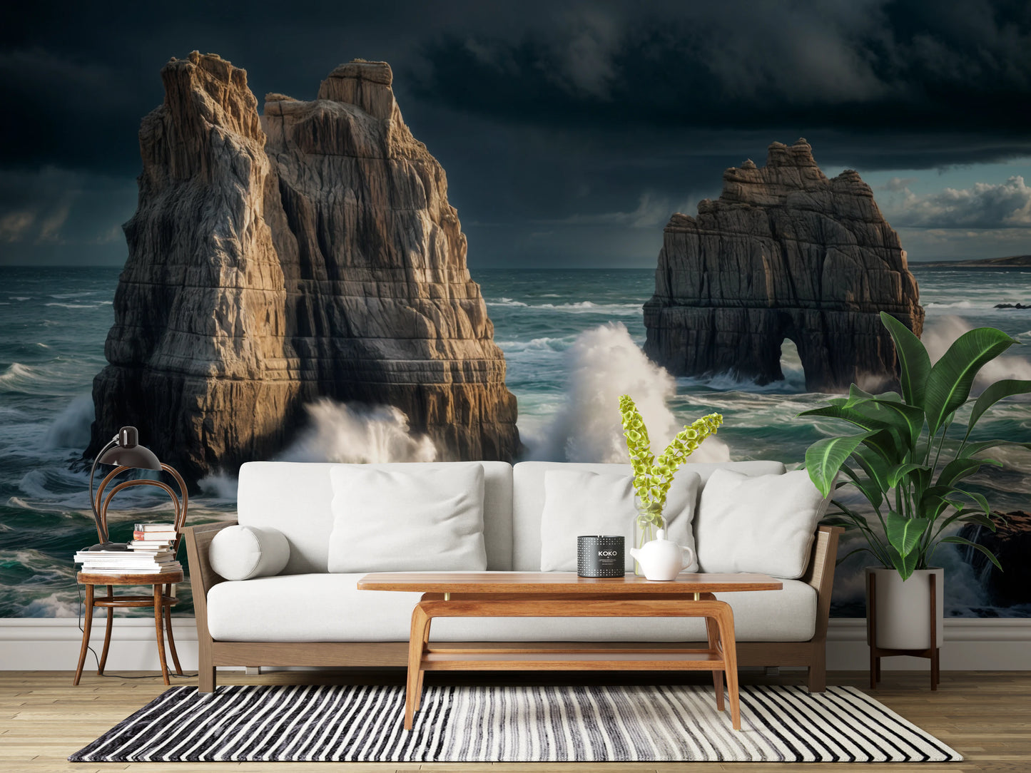 Coastal Giants Wall Mural