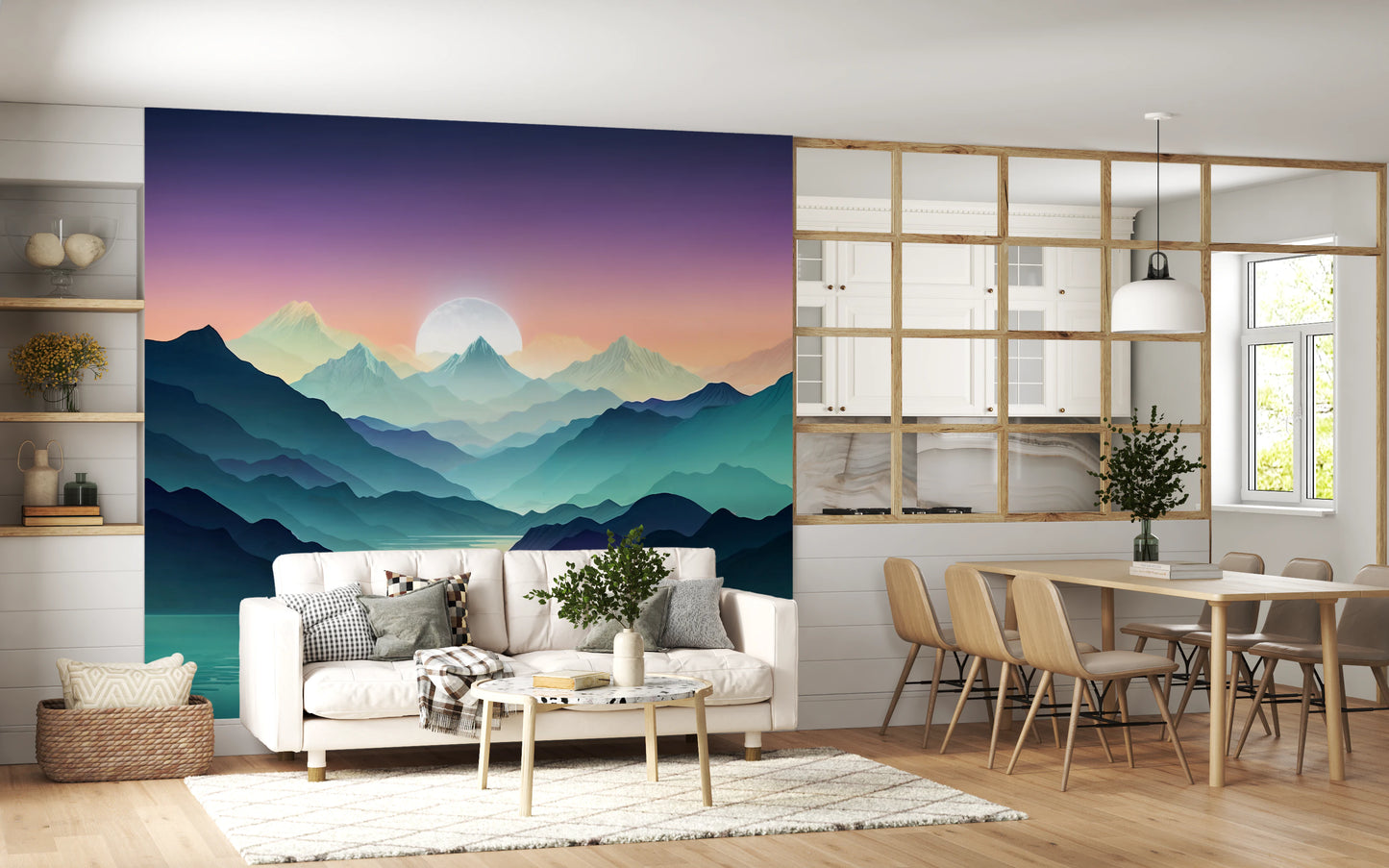 Mountain Serenity Wall Mural