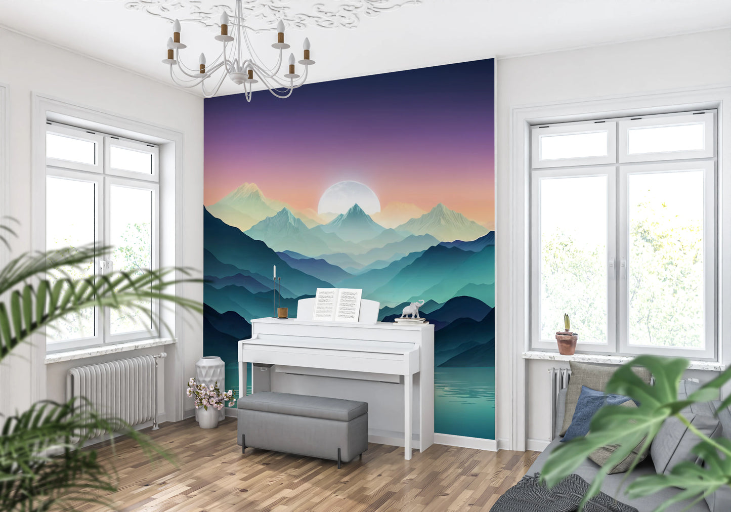 Mountain Serenity Wall Mural