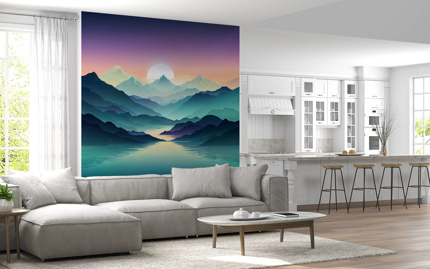 Mountain Serenity Wall Mural