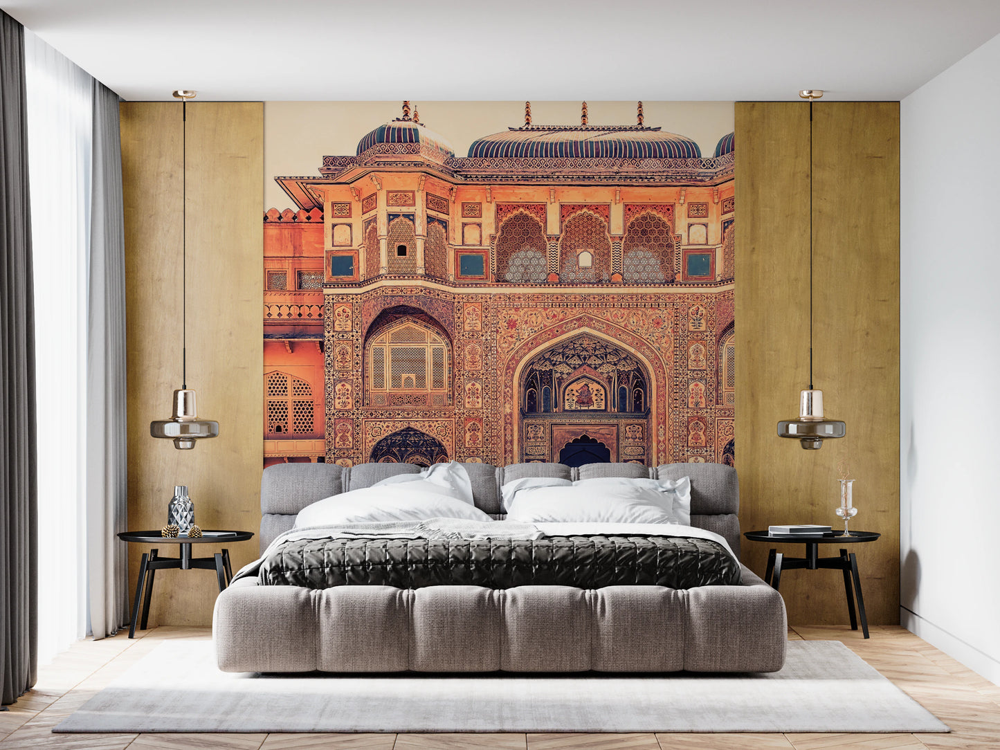 Amber Palace Grandeur Wall Mural