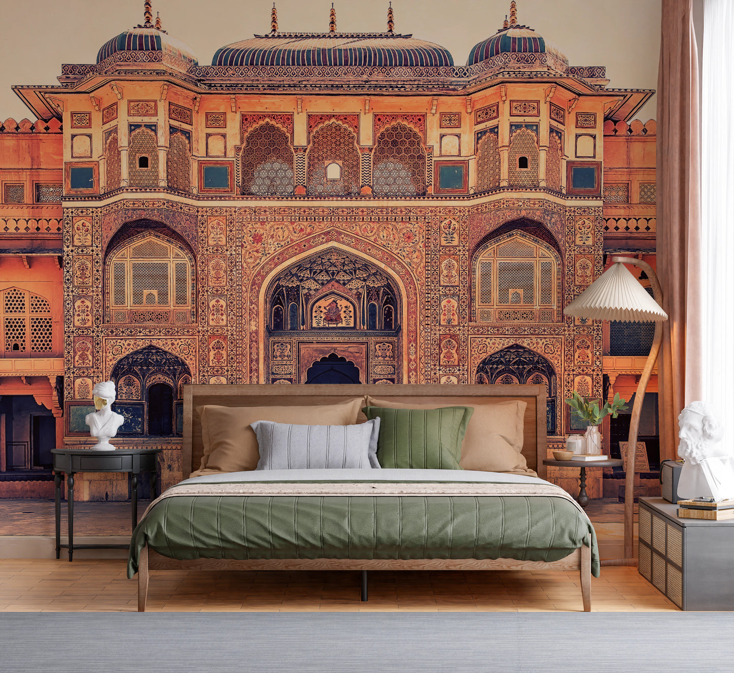 Amber Palace Grandeur Wall Mural