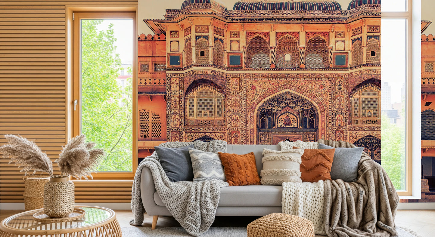 Amber Palace Grandeur Wall Mural