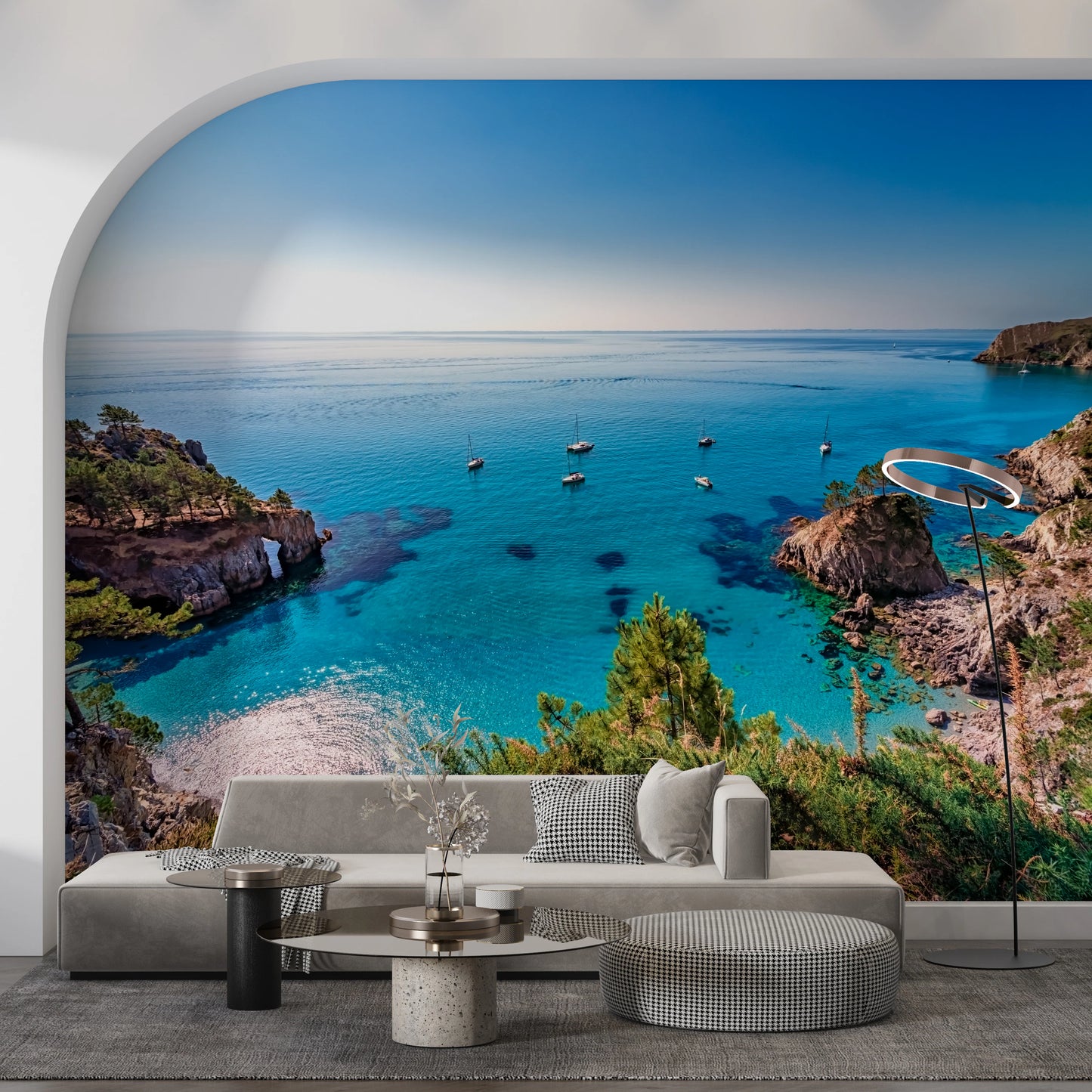 Turquoise Cove Escape Wall Mural