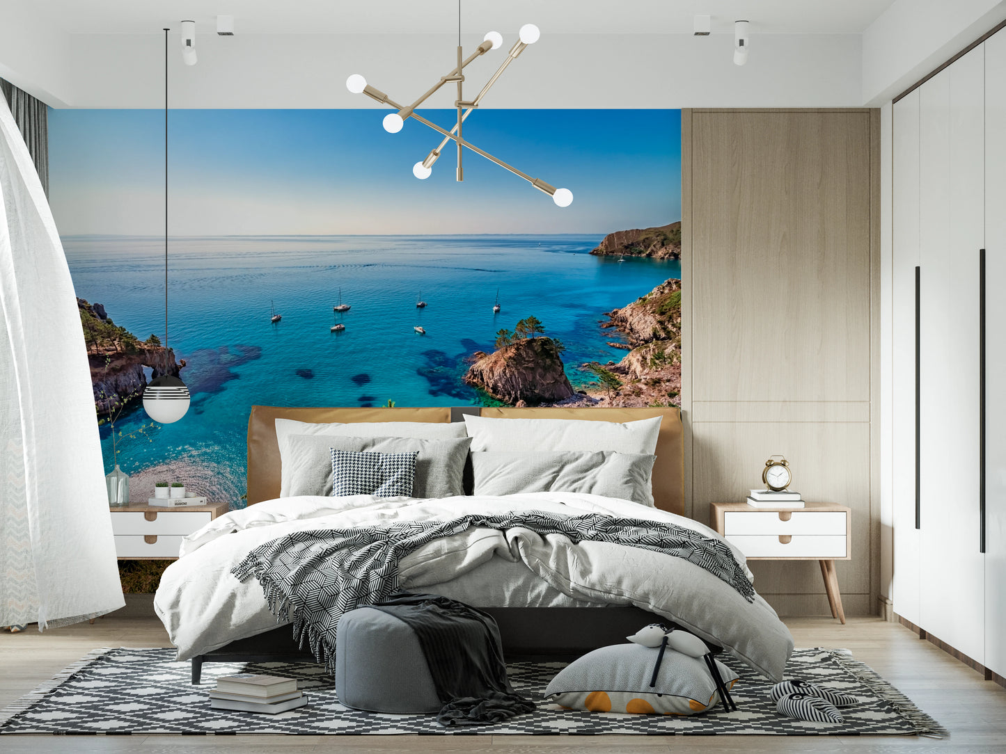 Turquoise Cove Escape Wall Mural
