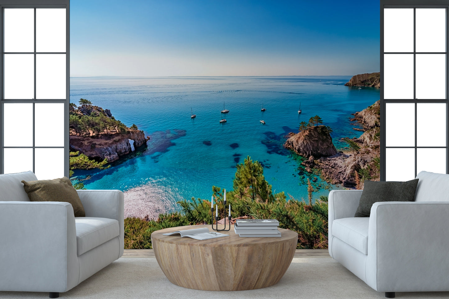 Turquoise Cove Escape Wall Mural