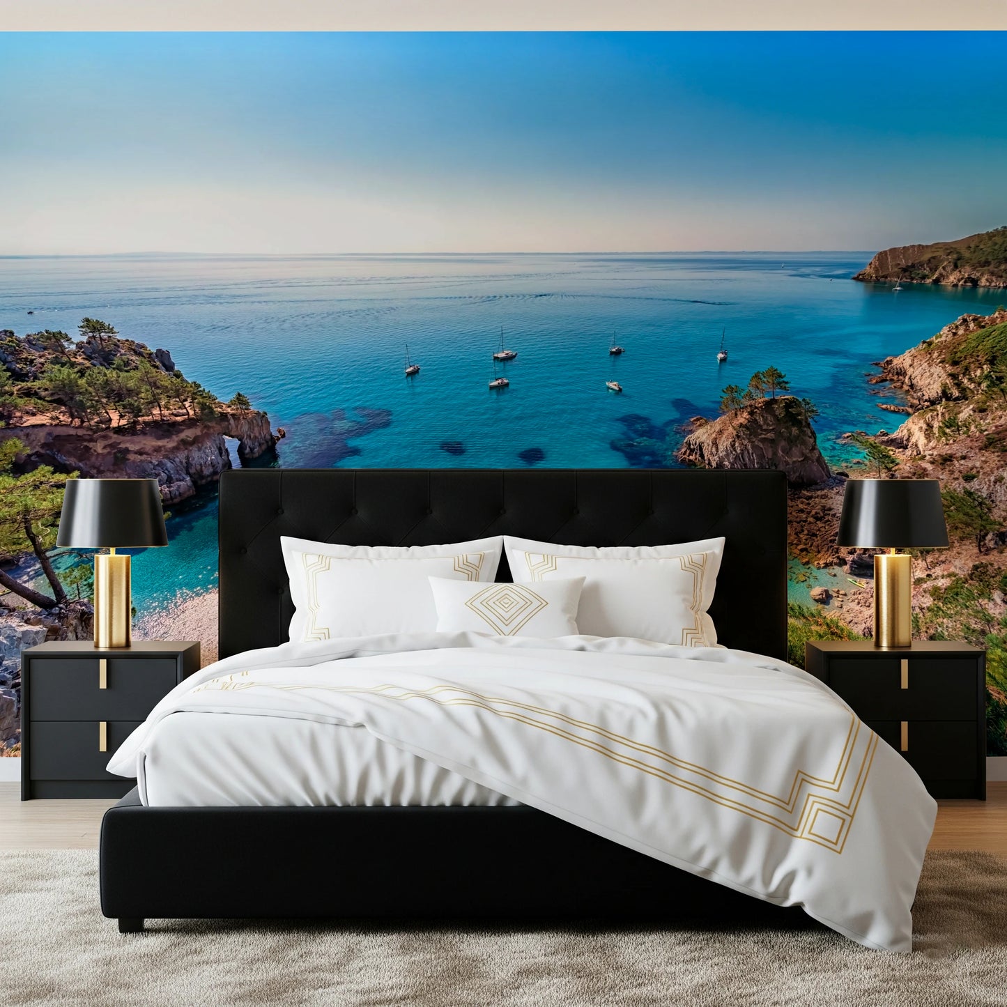 Turquoise Cove Escape Wall Mural