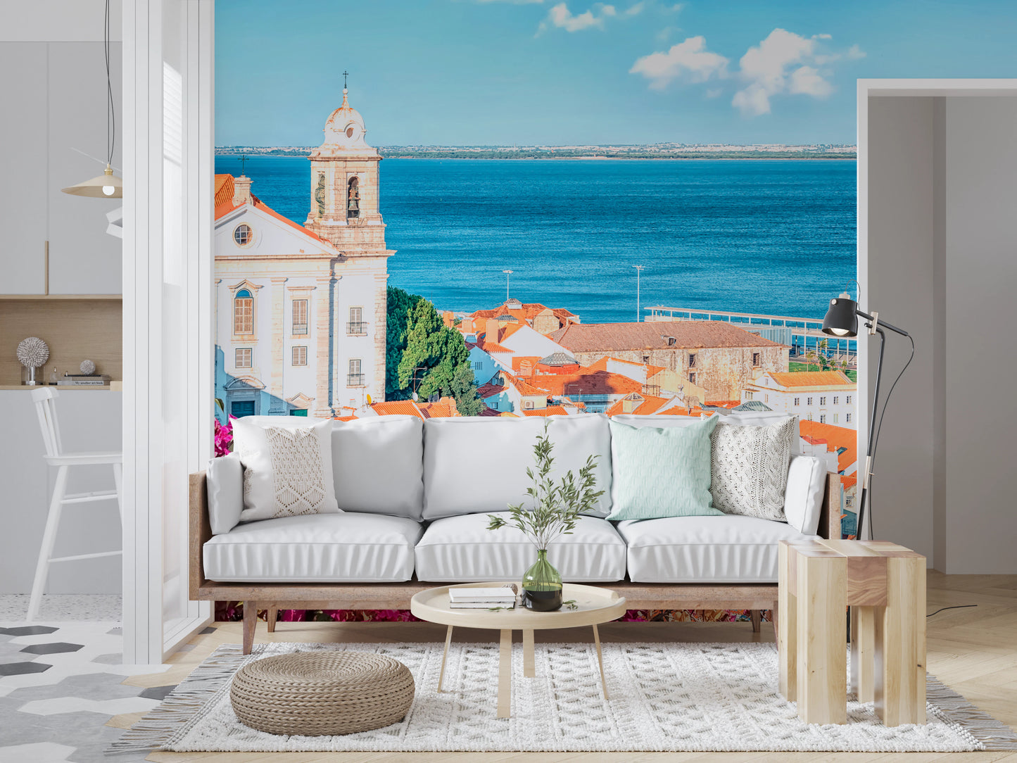 Lisbon View Wall Mural