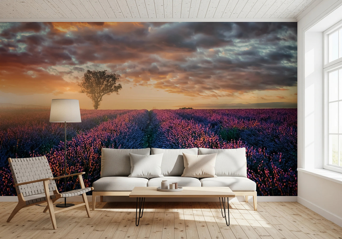 Lavender Dawn Wall Mural