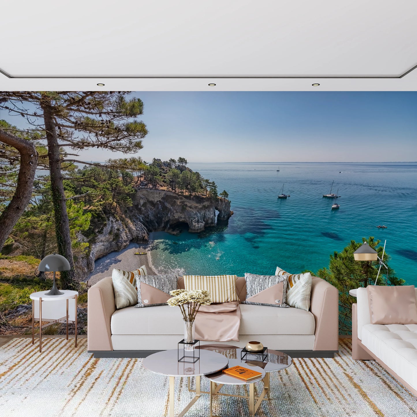 Coastal Haven Wall Mural